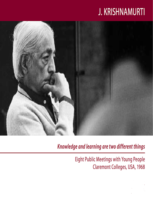 Title details for Learning is action by Jiddu Krishnamurti - Wait list